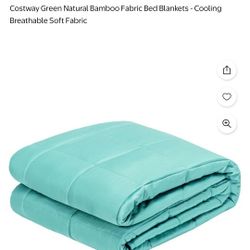 Green Weighted Blanket
