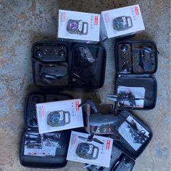 Flying Drones And Bluetooth Speaker 