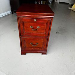 Executive Desk and Filing cabinet