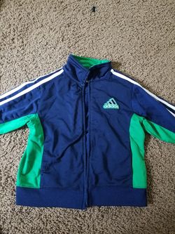 Boys adidas zip up. 3T