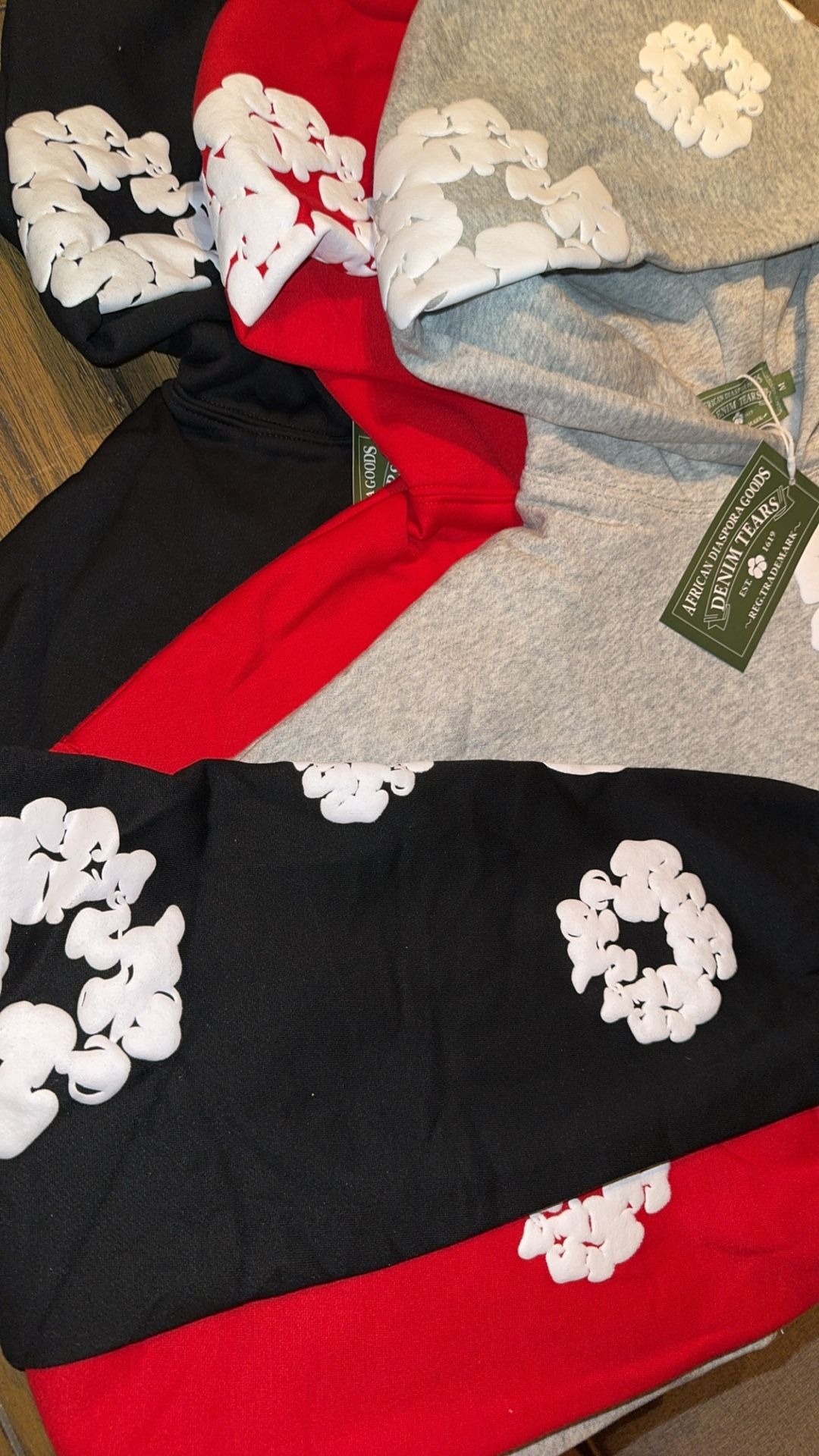 Denim Tears Black Hoodie Size M $100