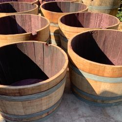  Wine Barrel  Planters 🌻Paso Robles 🍓