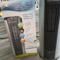 Four Seasons 4-in 1 Air Purifier - Heater - Fan - Humidifier