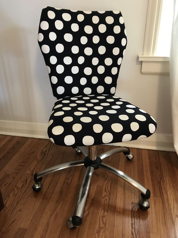 Pbteen By Pottery Barn Polka Dot Desk Chair For Sale In