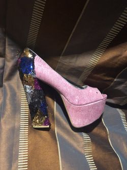 Confetti High Heels