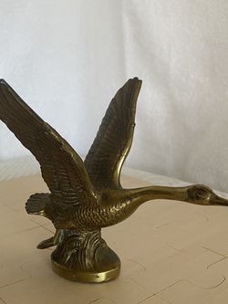 Bronze Handmade Duck Made In 1(contact info removed)
