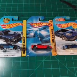 Hotwheels treasure hunt 3 car lot 1/64 scale greenlight matchbox dubcity m2 chase redline 