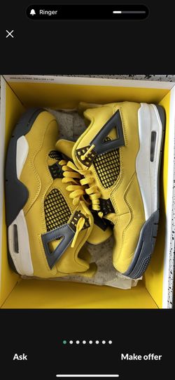 Jordan 4 Lightning