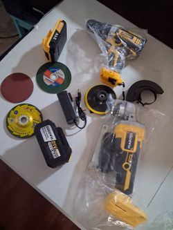 NEW TOOLS 21V DRILL AND GRINDER