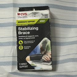 Stabilizing wrist brace