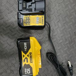 Dewalt Battery 20v 10ah With Charger