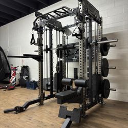 All In One Squat Rack, Functional Trainer, Smith Machine