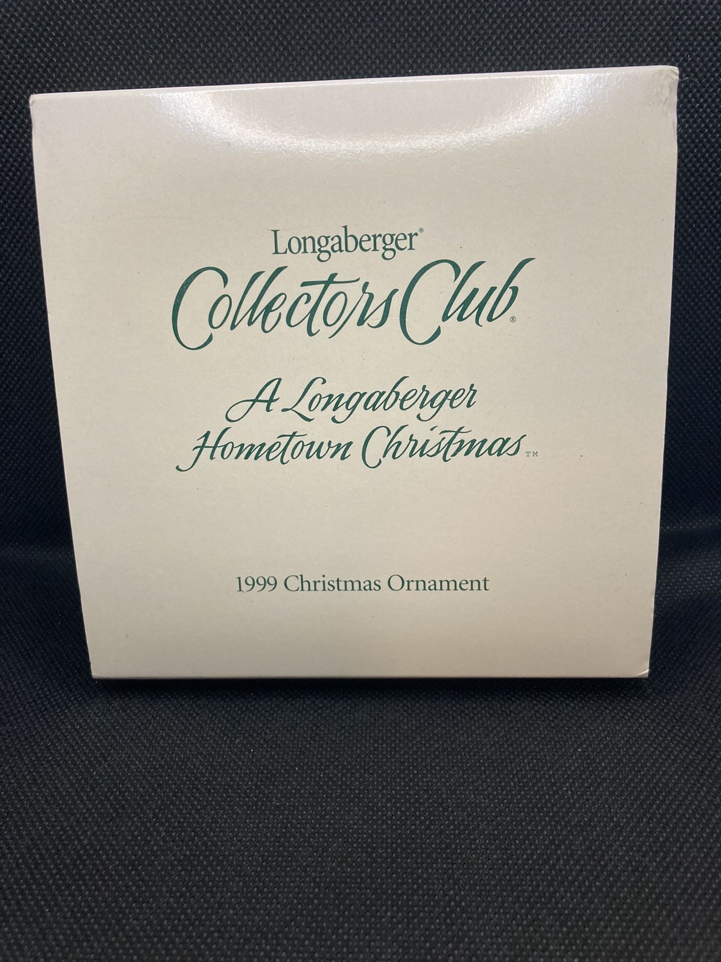 Longaberger Collectors Club Ornament