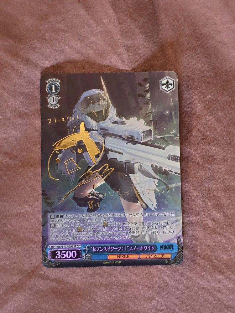 SP Snow White Weiss Schwarz NIKKE NIK/S117-091SP Japanese NM