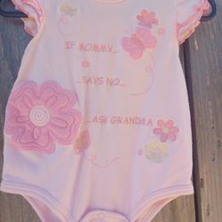 "If Mommy Says No..." Onesie 