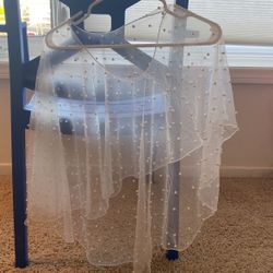 Pearl Lace Shawl Wrap