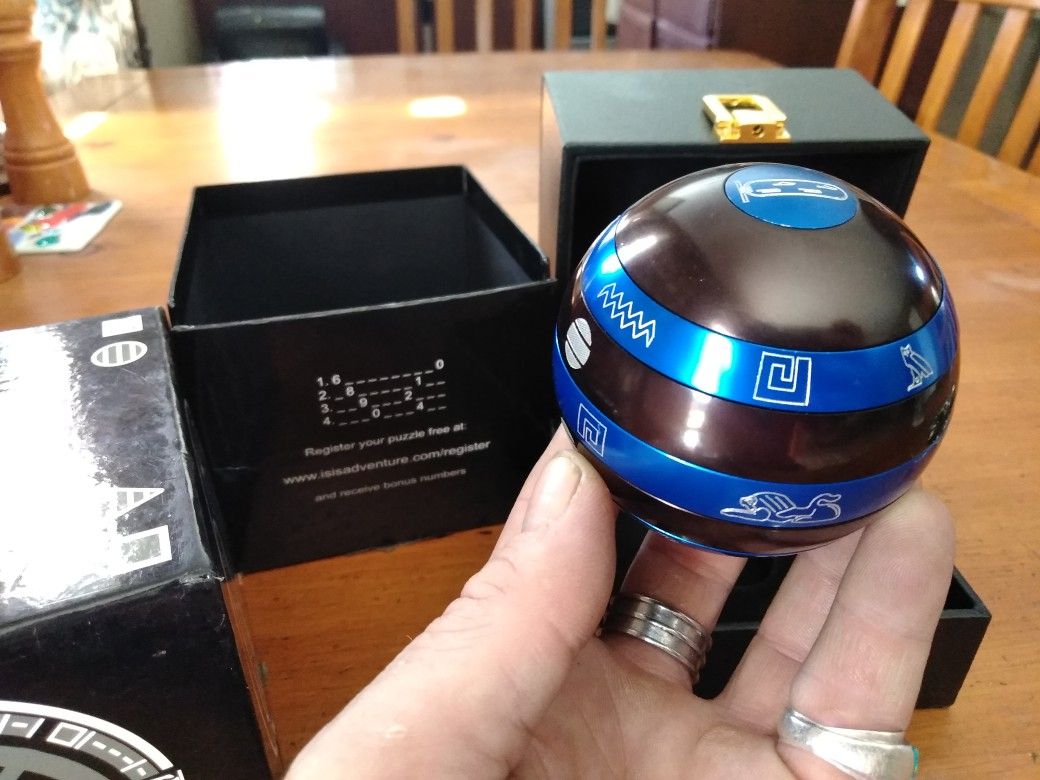 Isis orb puzzle one of a kind rare