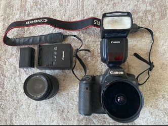 Canon 6D And lenses/Flash
