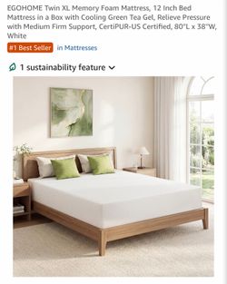 NEW Memory Foam Mattress