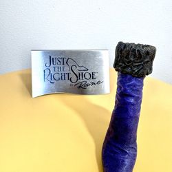 Just the Right Shoe® Miniature – “Purple Dream” Boot (1999) by Raine