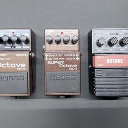 Octave Pedals