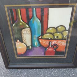 Framed Kitchen Scene