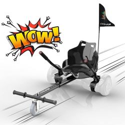 Two Wheel Hoverboard Seat Attachment Cart