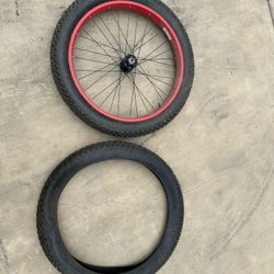 26” Fatbike Rim Plus Tire. 26”x4.0”