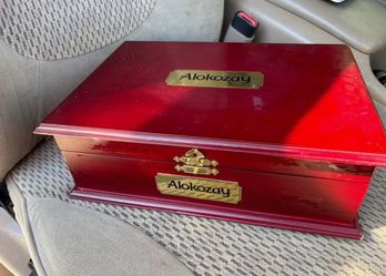 Alokozay Wooden Tea Box