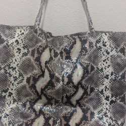 Snakeskin Tote Bag