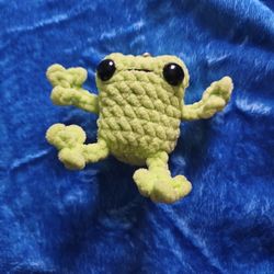 Handmade Frog Keychain