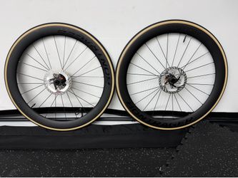Brand new! Bontrager Aeolus pro 51 wheelset and tires.