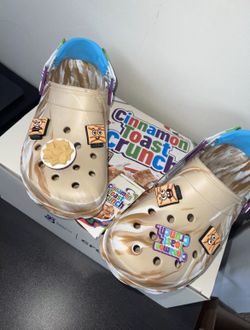 Size 8M/10W- Cinnamon Toast Crunch x Crocs Clog