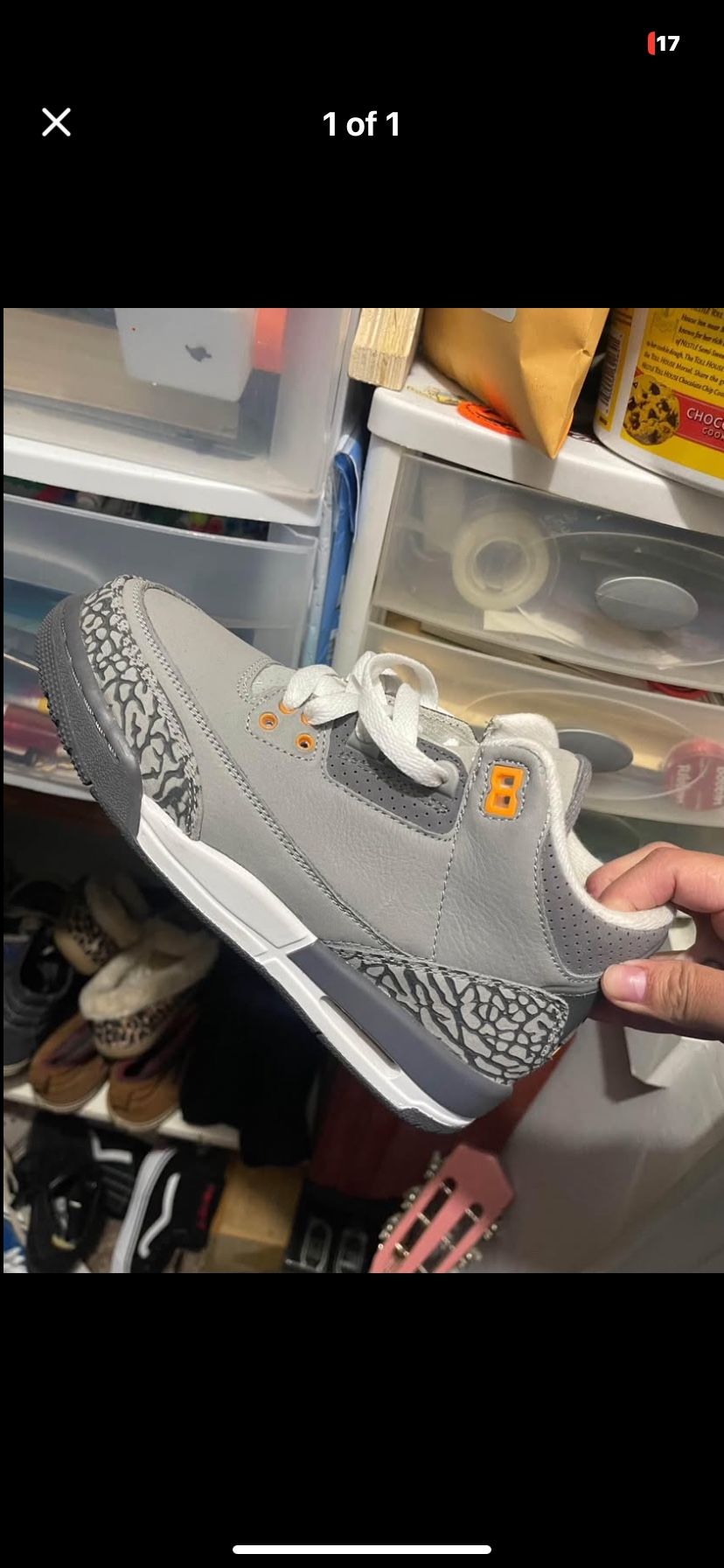 Air Jordan 3 Retro Size 4 Men
