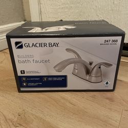 Glacier Bay Builders Bath Faucet 247368 Brushed Nickel