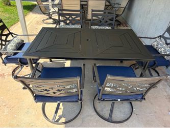 Patio table set