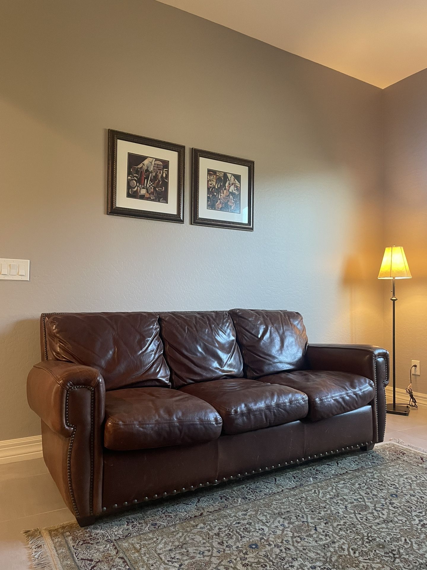 Leather Couch
