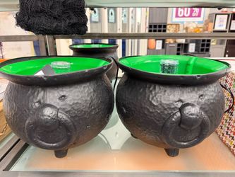 Halloween Prop, Cauldron Mister Witch's Brew Outdoor, 9 in