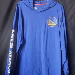 Golden State Warriors Men's Tommy Jeans Royal Golden State Warriors Long Sleeve 