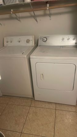 Washer and dryer