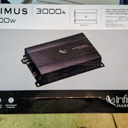 Infinity Primus 600 Watts 2 Channell Amplifier Brand New In The Box 