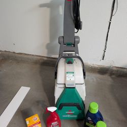 Bissell Big Green Steam Cleaner w/Solution