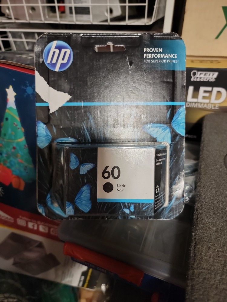 New HP 60 CC640WN Black Ink Cartridge