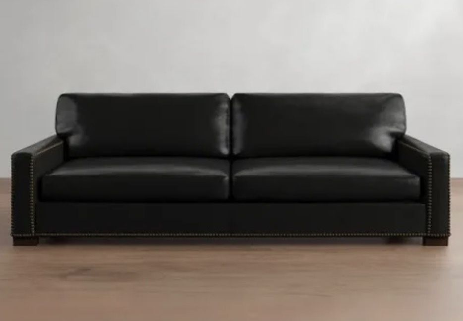 Pottery Barn Turner Leather Sofa