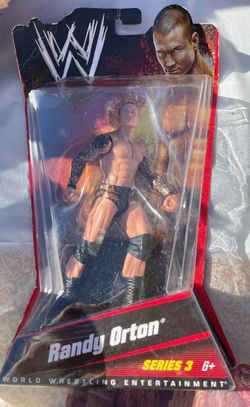 WWE ~ Randy Orton Action Figure ~ Wrestling Series 3 ~ New $100 OR BEST OFFER!