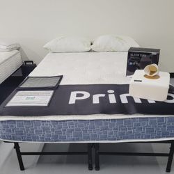 Mattress Sale! All Sizes Available! Luxury Firm Mattress Made in The USA! Pocket Coil Twin Full Queen King Cali Bed In A Box PLEASE READ DESCRIPTION