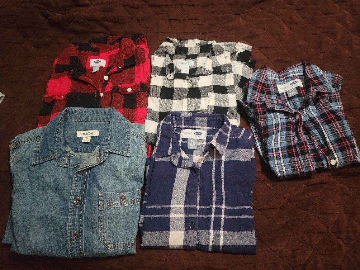 Long Sleeved Boyfriend Tunics Size S (6/7)