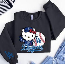 Hello Kitty Dodgers sweater