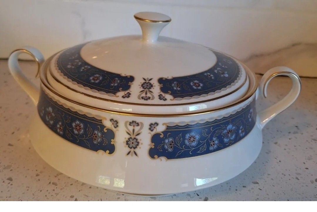 NOS Carico Renaissance Bowl And Platter
