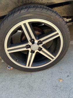 Wheels with tires
